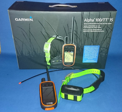 Alpha 100 z Garmin TT 15 (śledzenie + sygnalizacja świetlna + wibracja, dźwięk, stymulacja) Alpha 100 z Garmin TT 15 (śledzenie + sygnalizacja świetlna + wibracja, dźwięk, stymulacja)