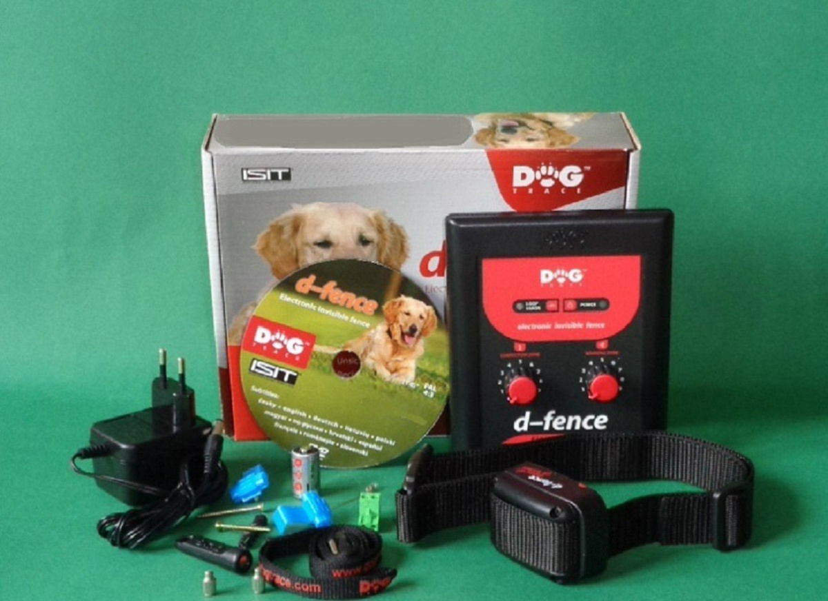 BEZ kabla Elektroniczne ogrodzenie DOG TRACE d-fence 1001 for 1 dog BEZ kabla Elektroniczne ogrodzenie DOG TRACE d-fence 1001 for 1 dog