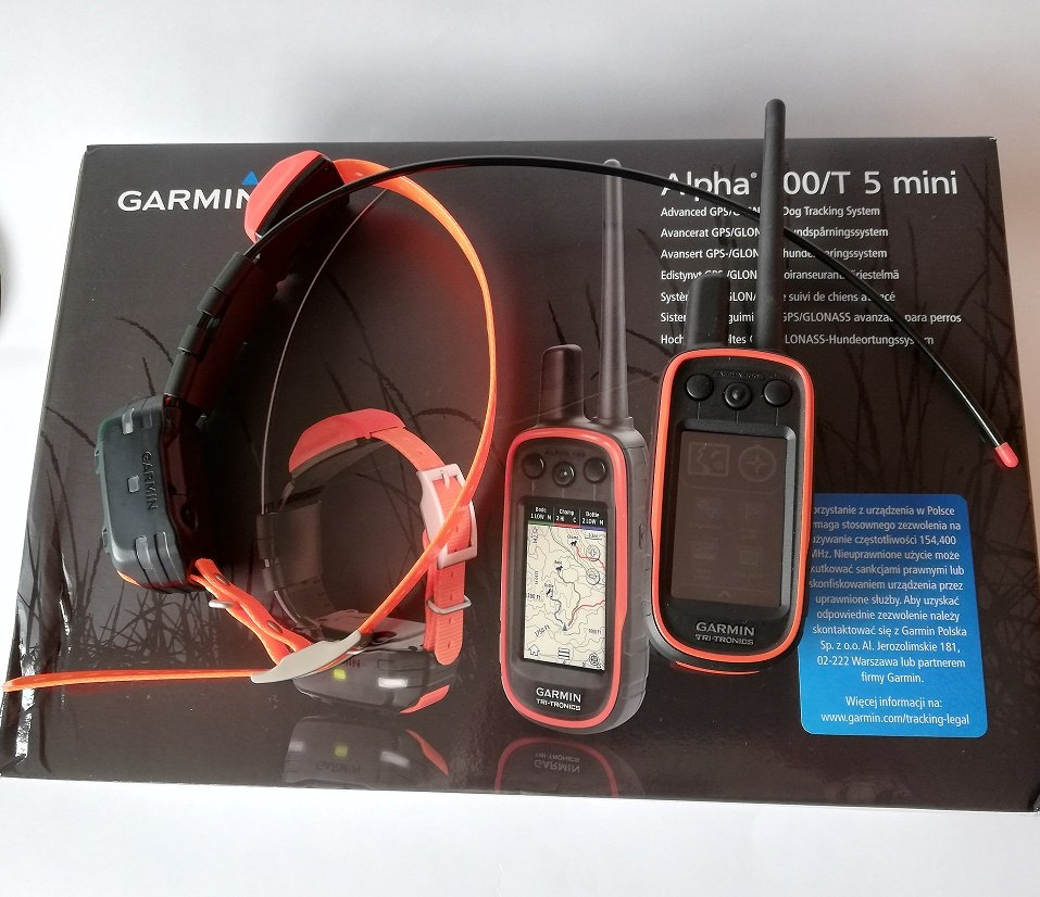Garmin Alpha 100 T5 Mini Polish version Garmin Alpha 100 T5 Mini Polish version