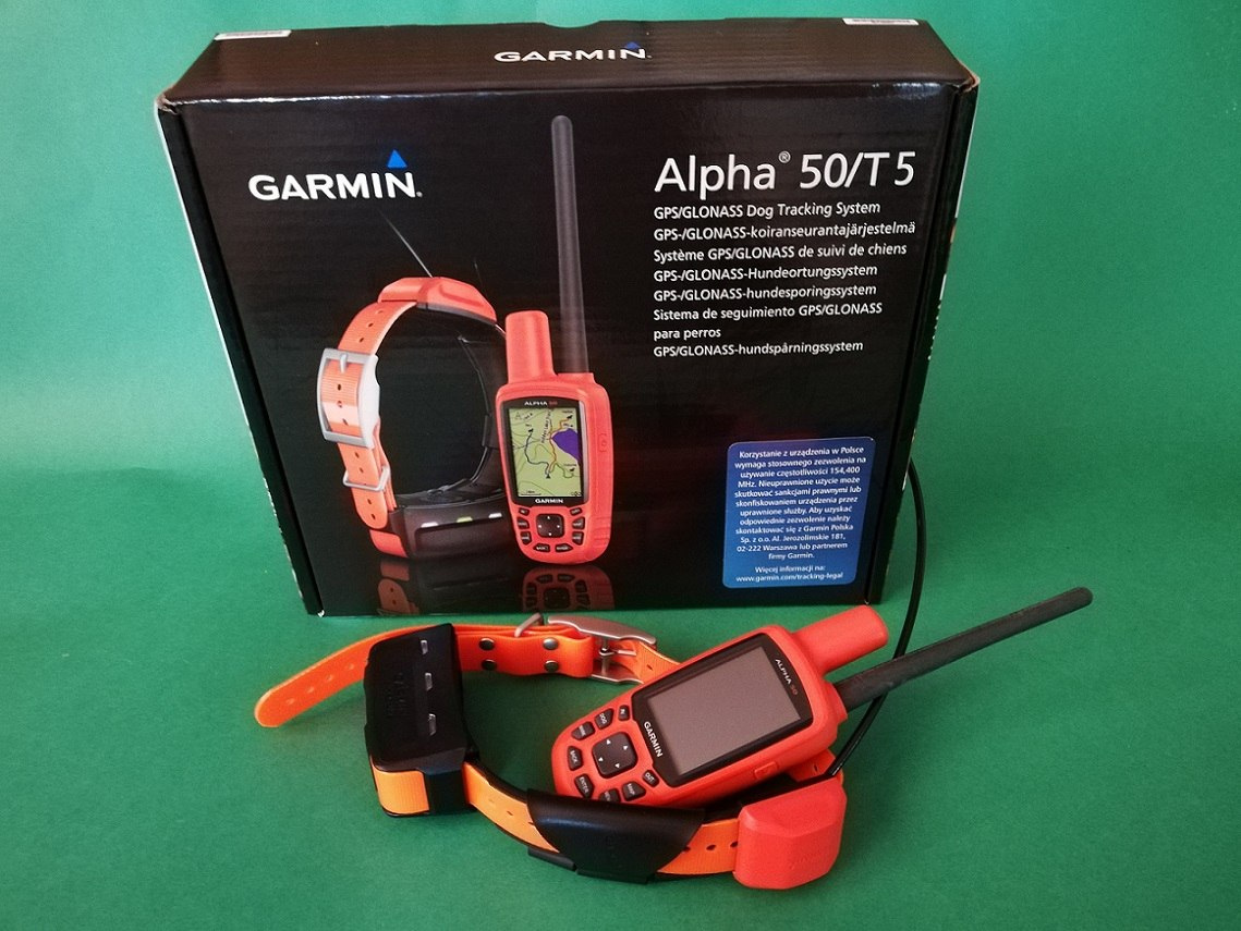 Garmin Alpha 50 T5 Polish version Garmin Alpha 50 T5 Polish version