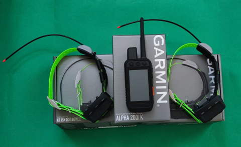 For 2 dogs Gps dla psa Garmin Alpha 200i KT15X For 2 dogs Gps dla psa Garmin Alpha 200i KT15X