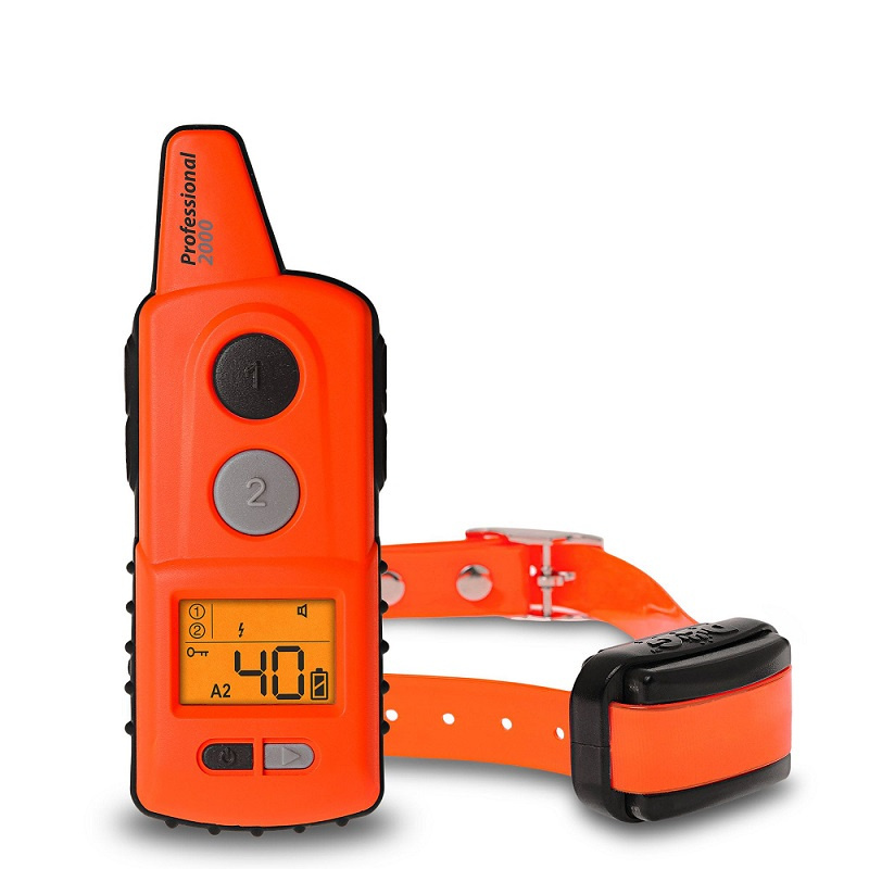 Elektroniczna obroża treningowa DOGTRACE d-control professional 2000 mini - pomarańczowaza Elektroniczna obroża treningowa DOGTRACE d-control professional 2000 mini - pomarańczowaza