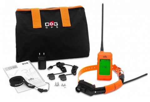 Tracking system with beeper collar and training module DOG GPS X30TB