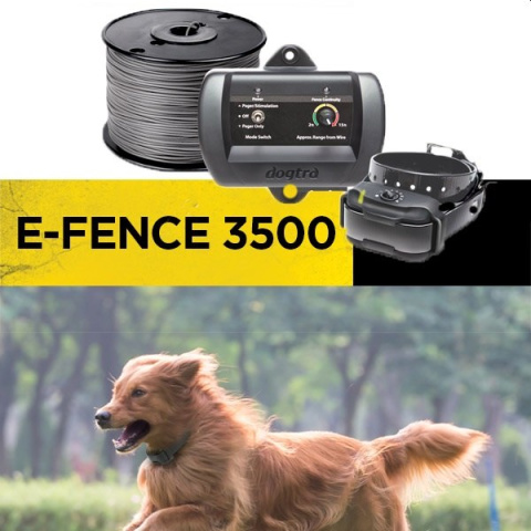 Kabel 450 metrów Elektroniczne ogrodzenie DOGTRA E-Fence 3500 duże i średnie rasy Kabel 450 metrów Elektroniczne ogrodzenie DOGTRA E-Fence 3500 duże i średnie rasy